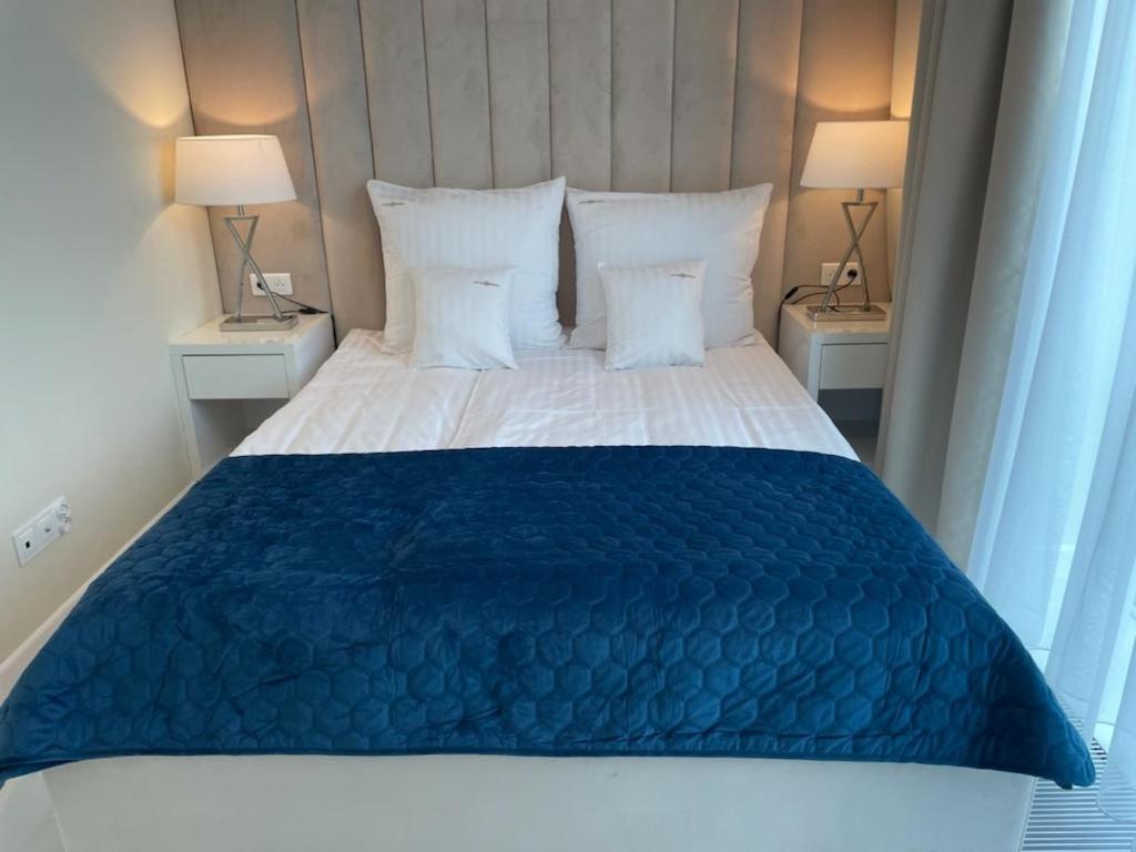 Apartament Faltom 20 Yacht Park Premium Gdynia Oda fotoğraf